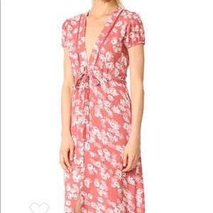 WAYF Maya Waist Tie Dress